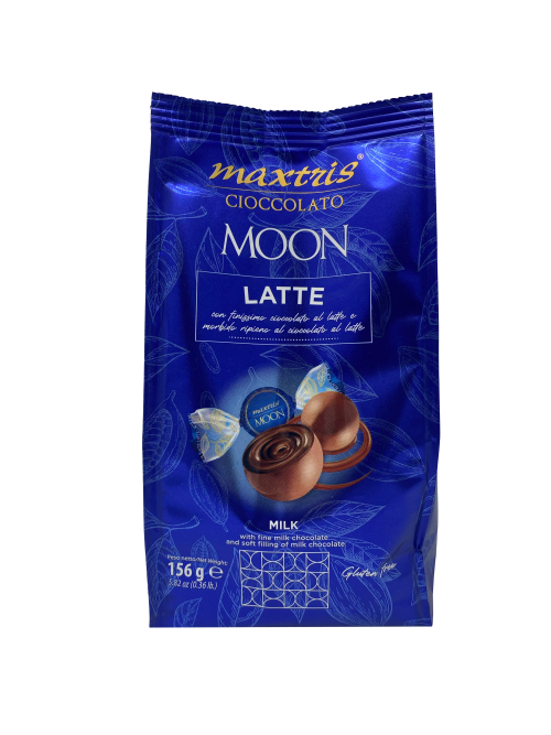 MOON Maxtris, lahodné mliečne, talianske čokoladové pralinky-guličky