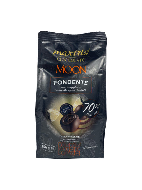 MOON Maxtris, lahodné extra fondente -horké, talianske čokoladové pralinky-guličky