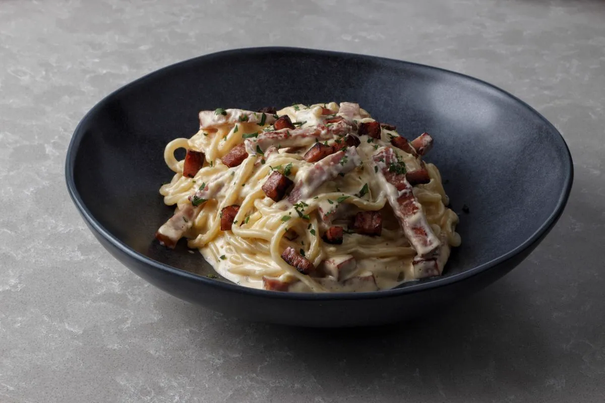 Hotová talianska carbonara